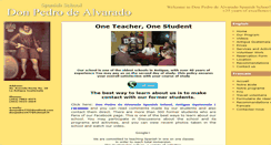 Desktop Screenshot of donpedrospanishschool.com